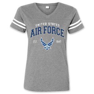 Joe Blow's T's Air Force Ladies Vintage Wings Logo T-Shirt - Womens Shirt